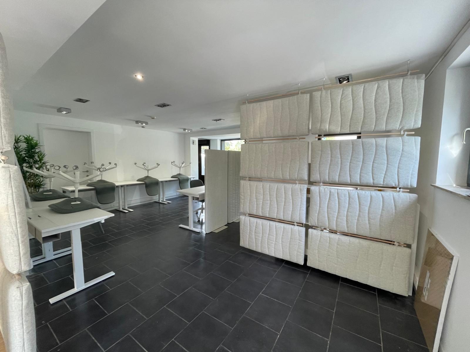 Espace de bureau aménagé